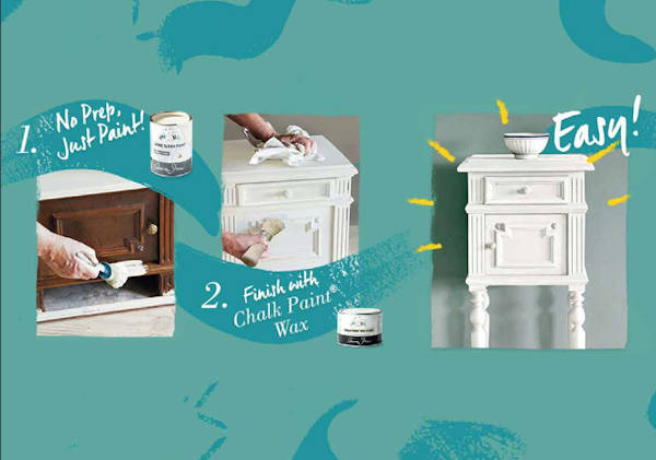 1-Paint 2-Wax 3-Easy